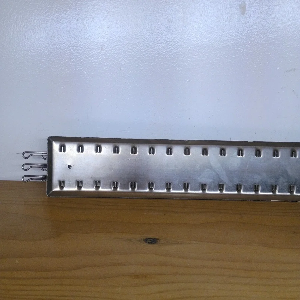 Vintage Metal Tie Scarf Belt Holder Rack Organizer Holds 72 19 3/4